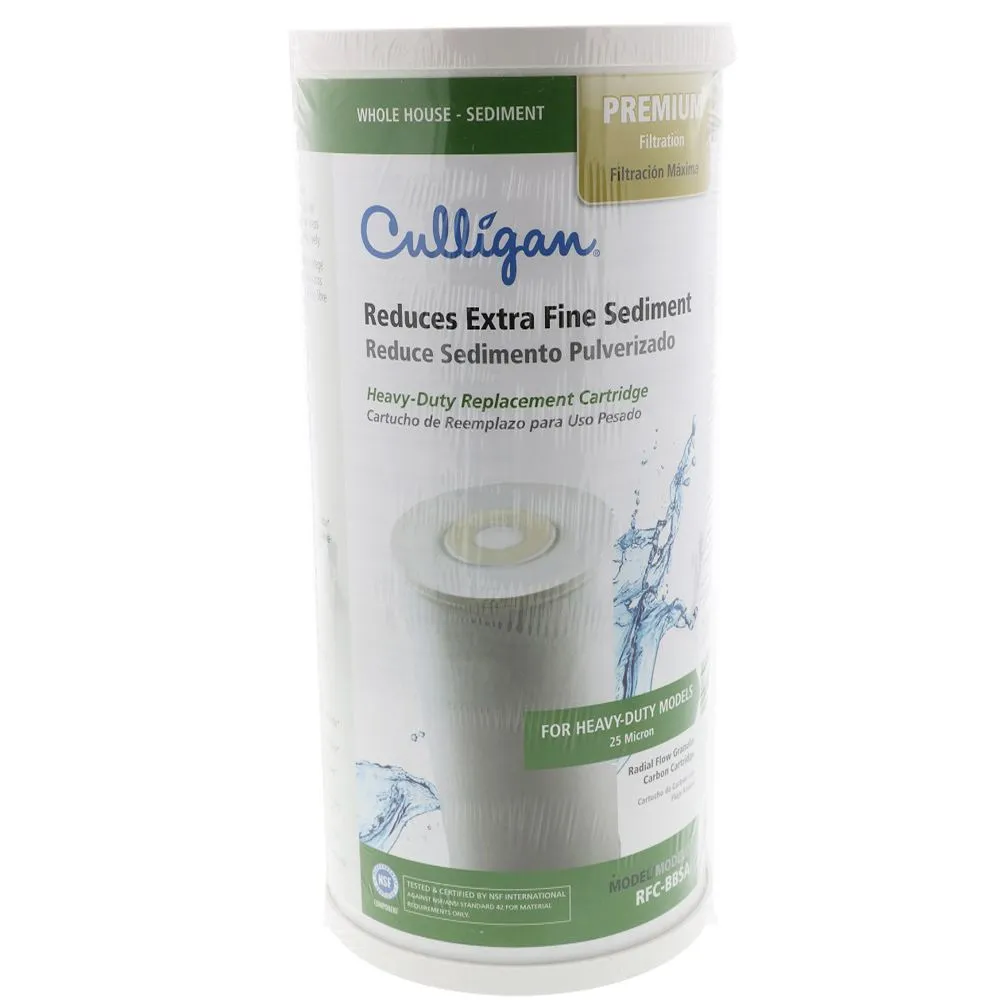 10" BB Culligan RFC-BBSA Granular-Activated Carbon Filter, 25 mic