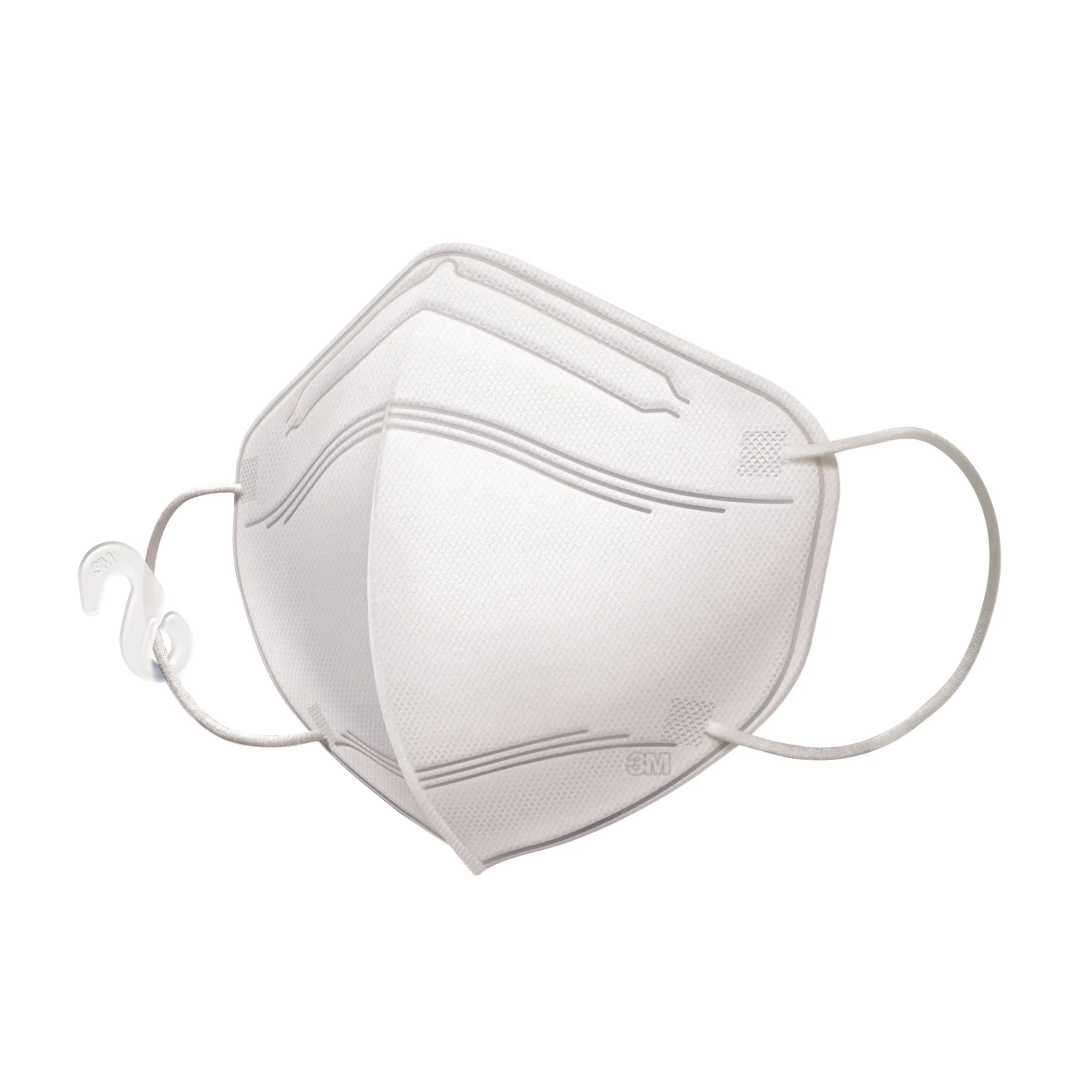 3M KN95 Particulate Respirator 4-Layer Disposable Mask (White) - 1Piece / Pack (Bundle of 20)