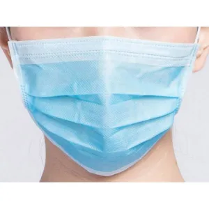 50 pcs Blue Disposable 3 Layers Face Mask Mouth Cover