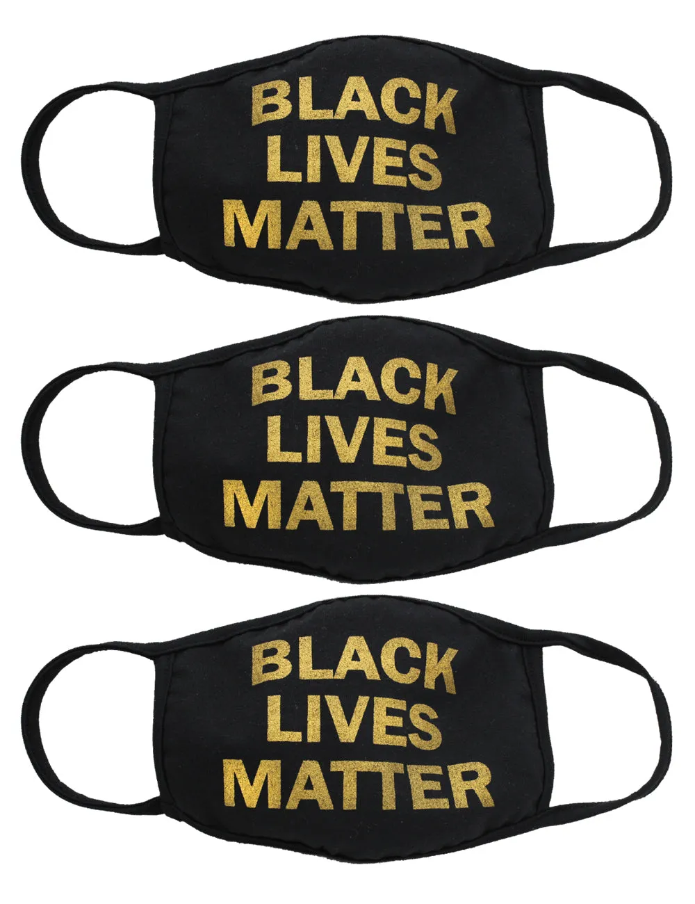 Amba7 Black Lives Matter  Reusable Breathable Cloth Face Mask MADE IN USA  - Machine Washable, Non-Surgical Double Layer Anti-Dust Protection, Unisex - For Home, Office, Camping  -3 Pack In Stock