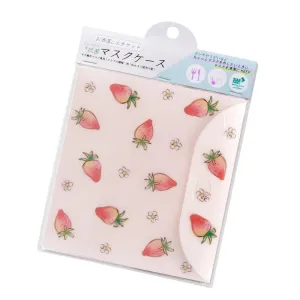 Antibacterial Face Mask Case Strawberry