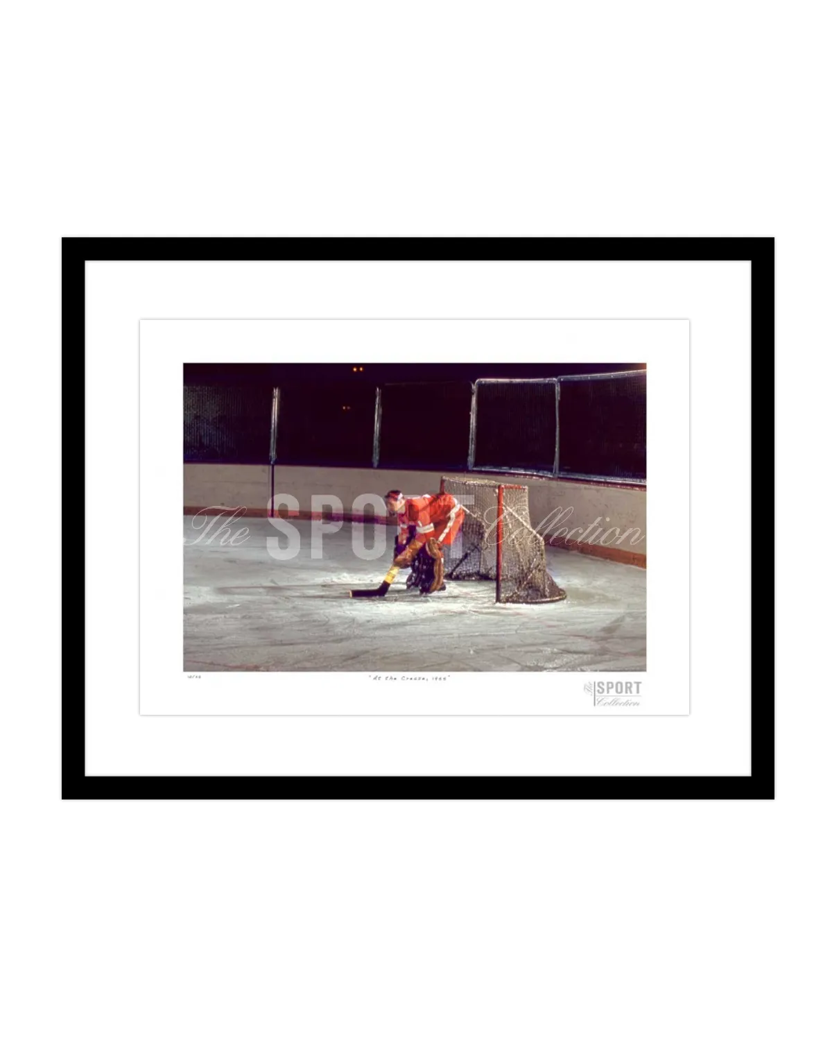 At the Crease, 1955 (Terry Sawchuk)