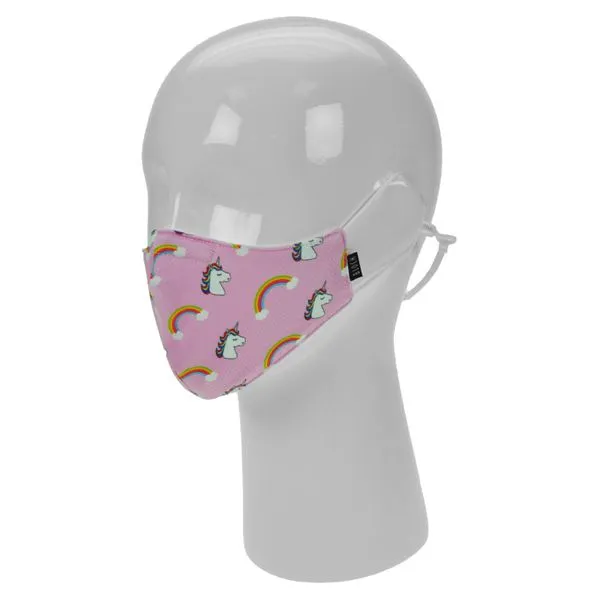 Bloch B-Safe Child Unicorn and Rainbow Face Mask