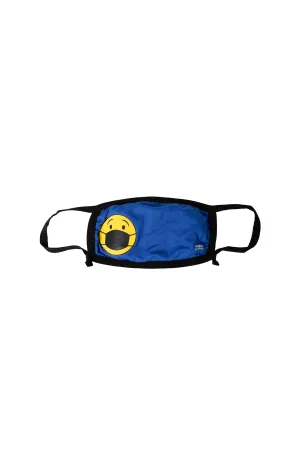 BLUE MASK EMOJI - KID'S FACE MASK