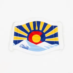 Colorado Sunset KIDS Face Mask