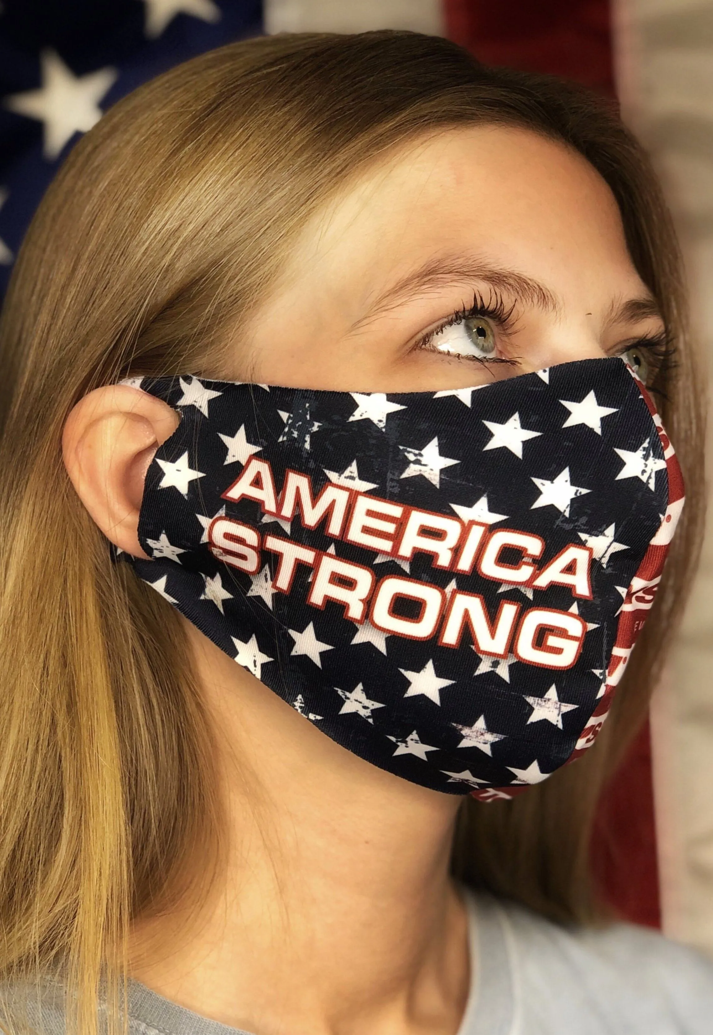 Contoured Protective Mask - America Strong