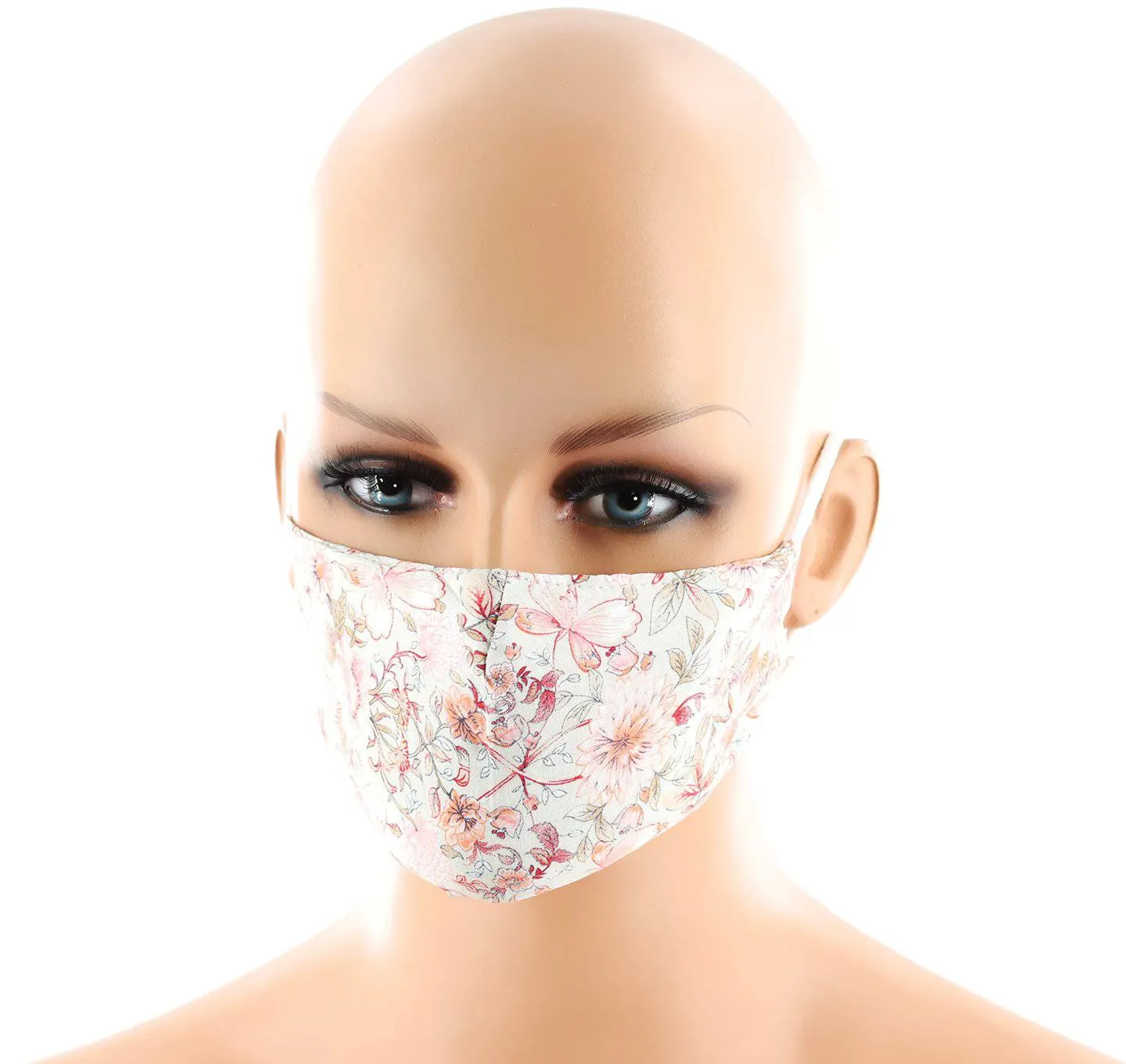 Delicate Floral Print Face Mask