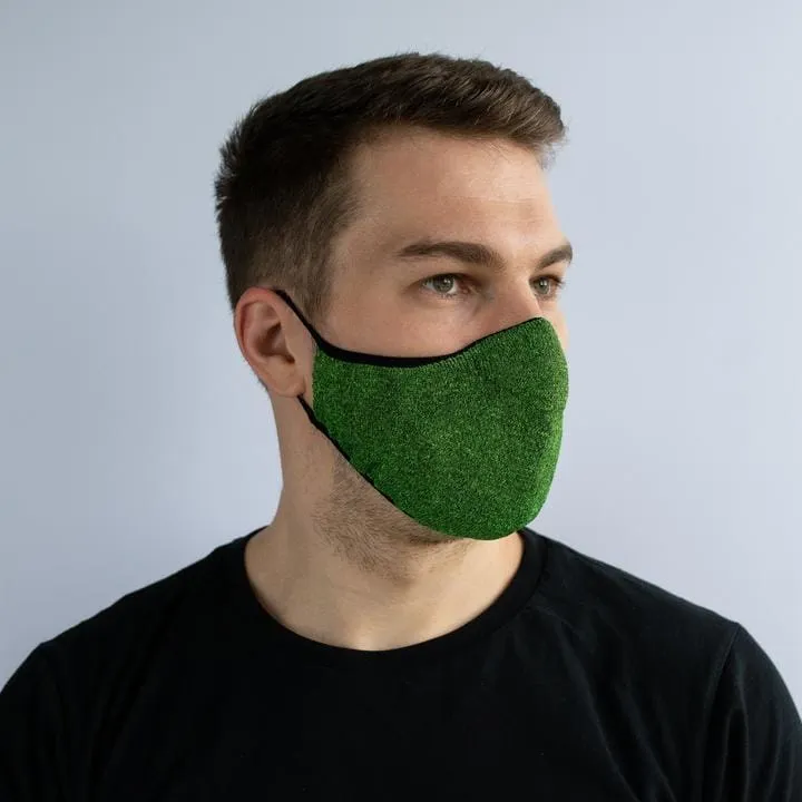 Face Mask: Green Marl