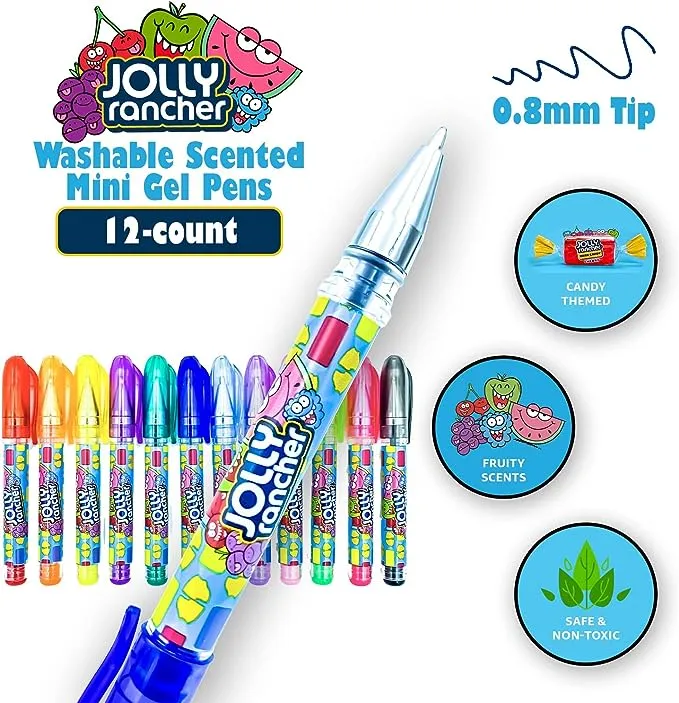 *Jolly Rancher Scented Mini Gel Pens