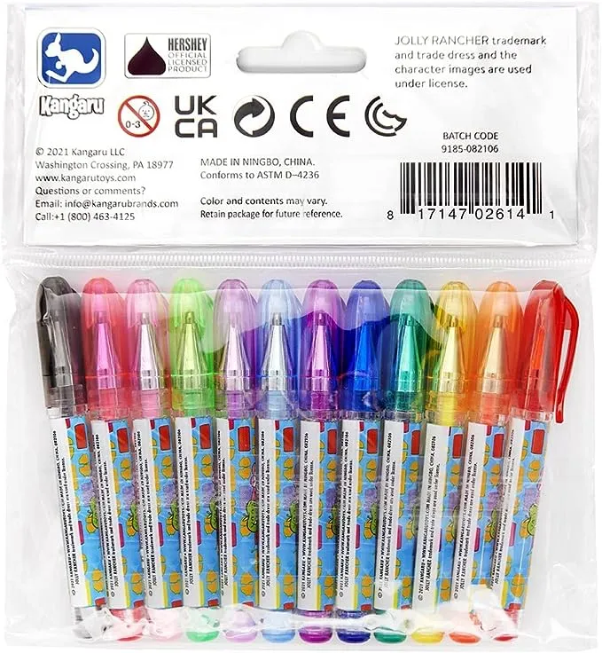 *Jolly Rancher Scented Mini Gel Pens