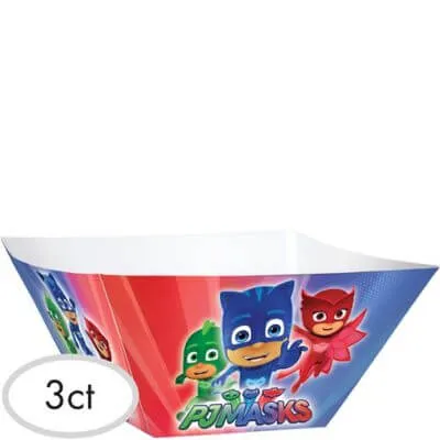 PJ Masks Paper Bowls (3ct)