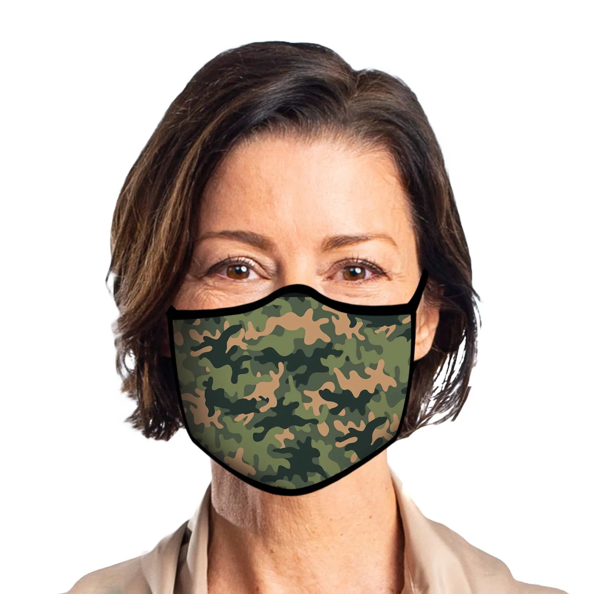 RainCaper Camo Reusable Fabric Face Mask