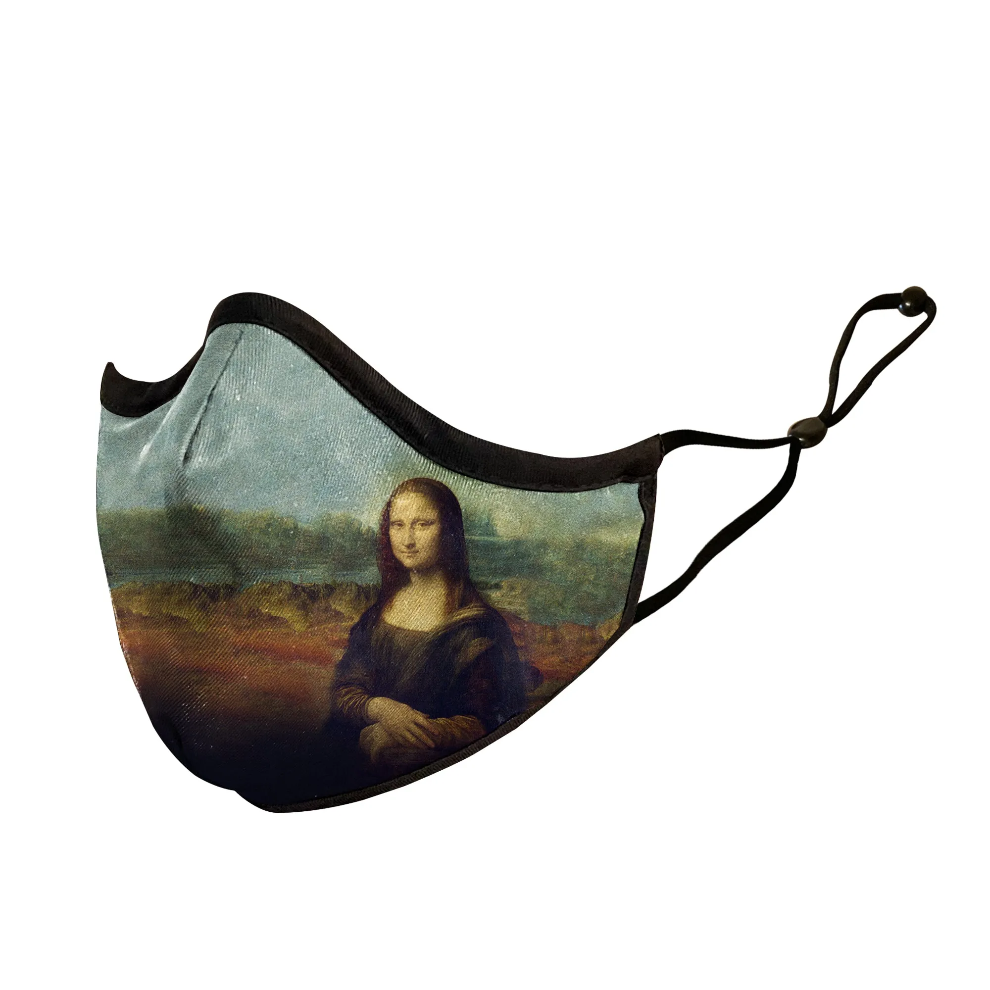 RainCaper da Vinci Mona Lisa Reusable Fabric Face Mask