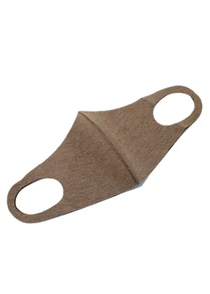 Soft Reusable Face Mask- 1 each BROWN