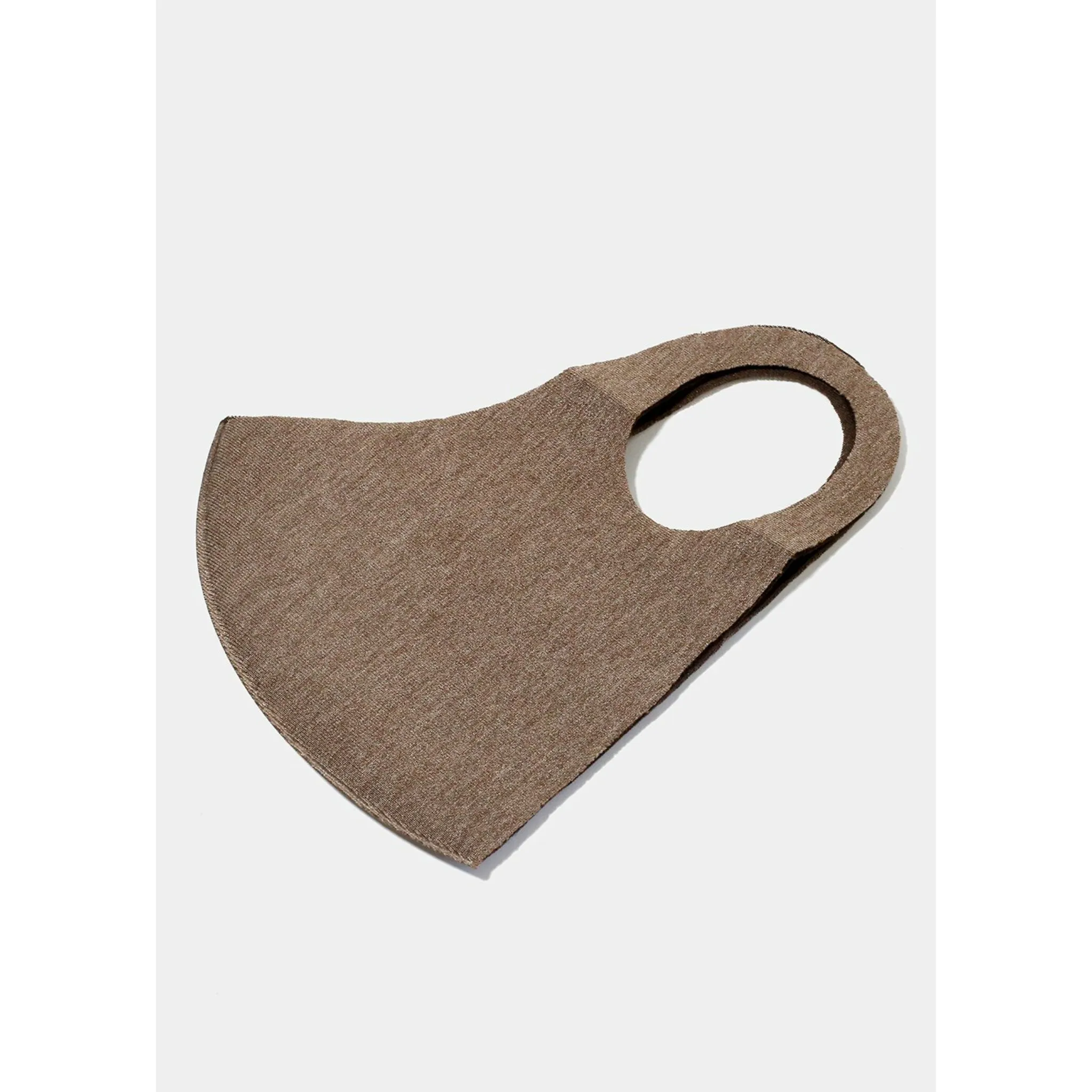 Soft Reusable Face Mask- 1 each BROWN