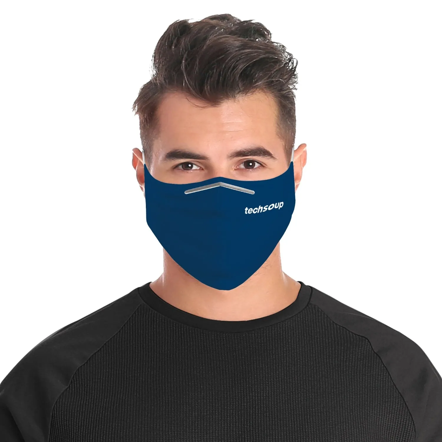 TechSoup Blue Cloth Face Mask (with extra filters FREE SHIPPING)