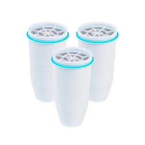 ZeroWater Replacement Water Filters for Water Purification - 3 Pack